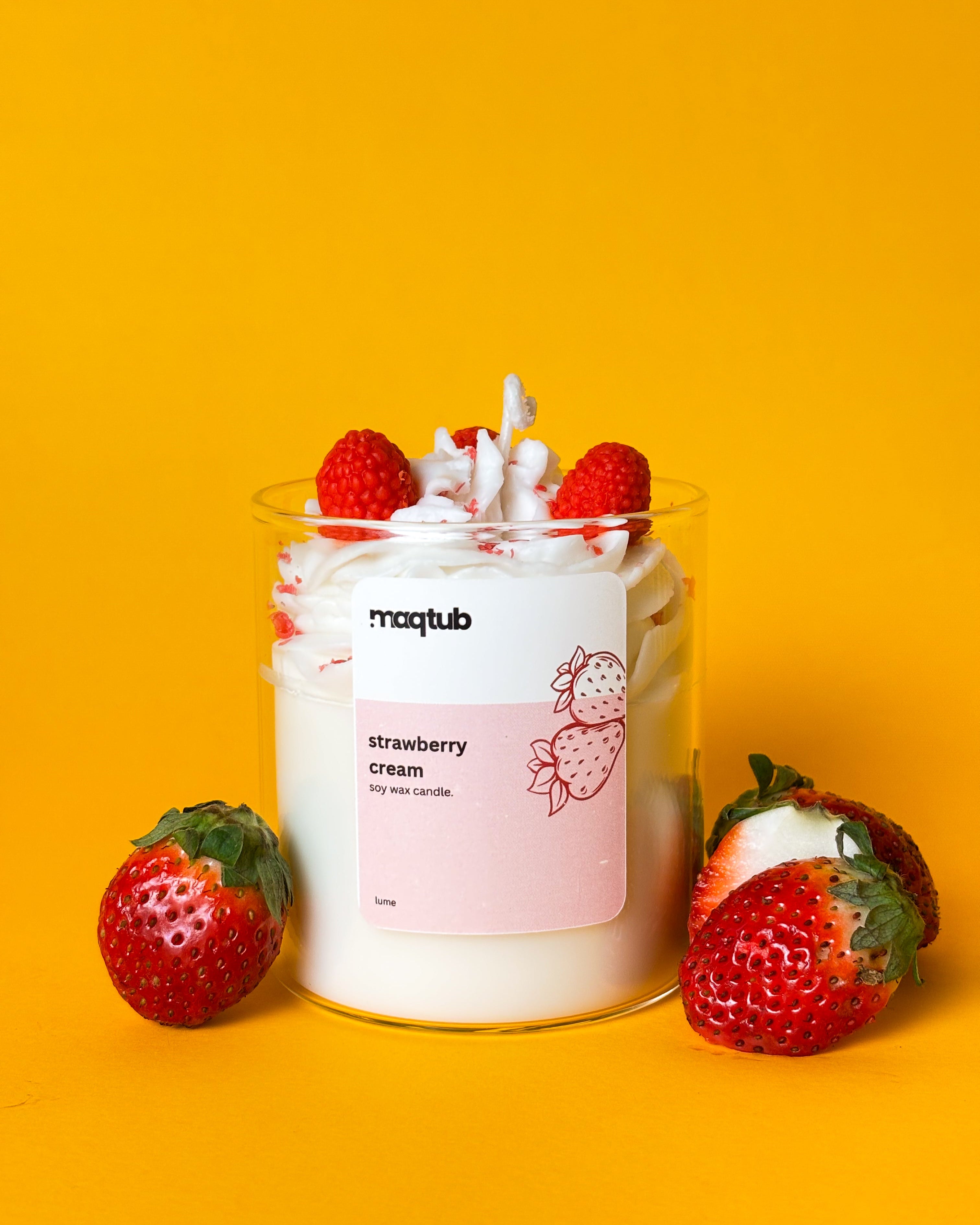 Strawberry Cream Candle