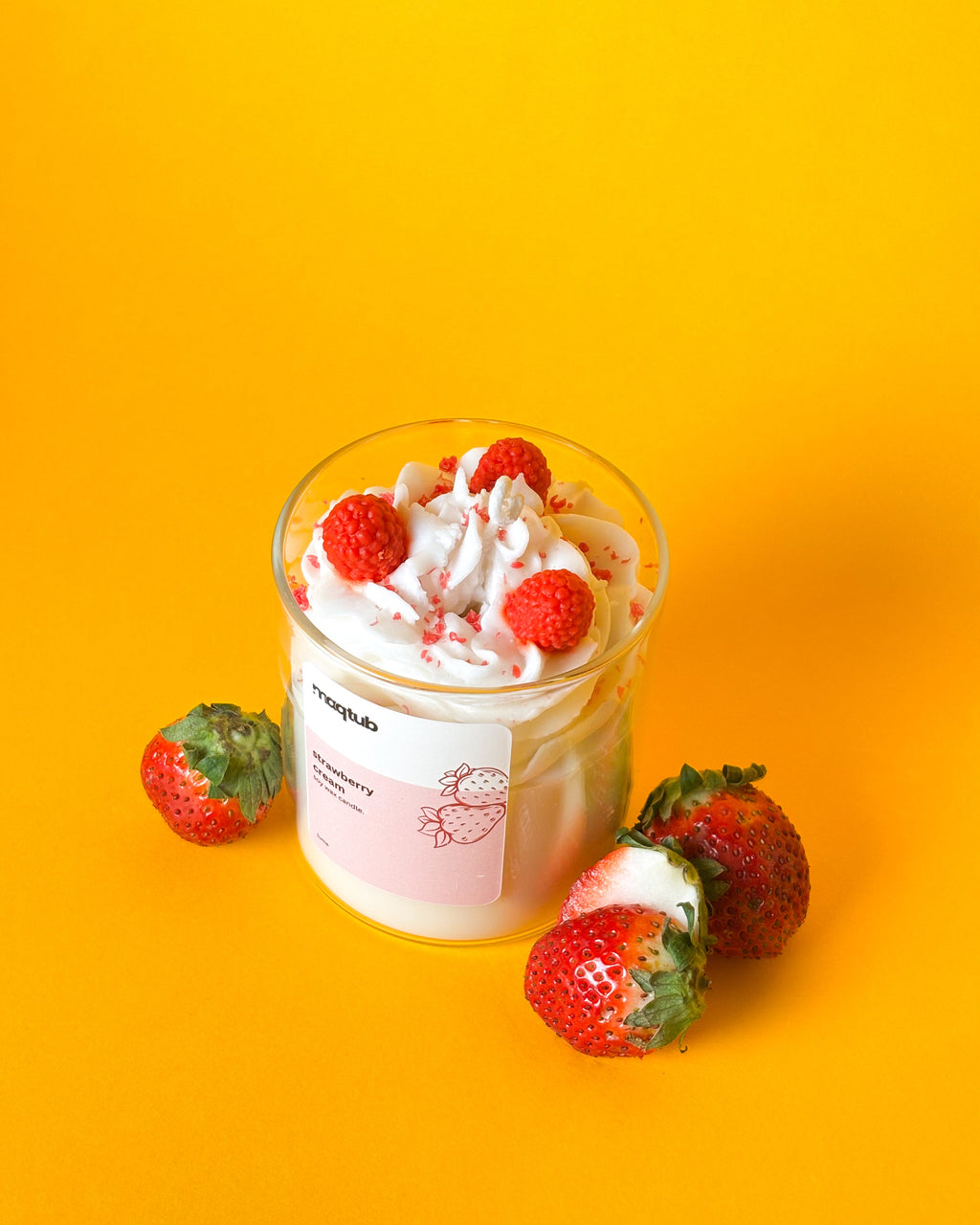 Strawberry Cream Candle